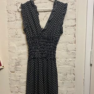 Black and white Polka dot jumpsuit